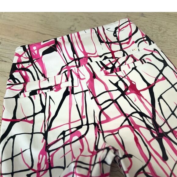 Swing Control Golf Pants Women's Paint Splatter Geometric Pants Size 0 - Picture 7 of 14